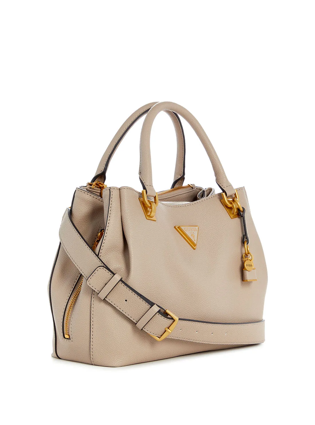 Taupe Cosette Luxury Satchel Bag