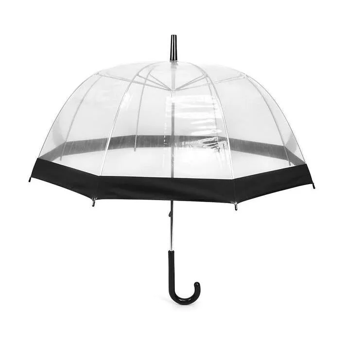 Umbrella Dome Shaped 8Rib Assorted 80cm