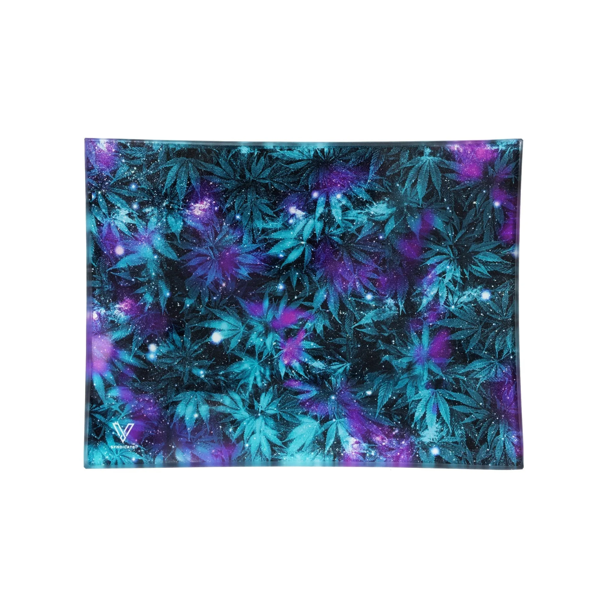 V Syndicate Cosmic Chronic Glass Rolling Tray