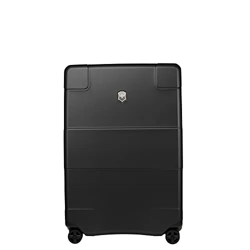 Victorinox Lexicon Hardside Expandable Spinner Checked Large Luggage, Black