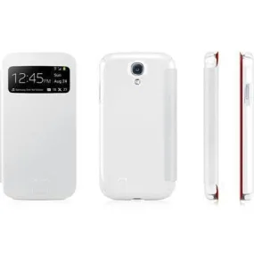 White Folio Case Samsungs4