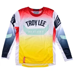 Youth GP Jersey Arc Acid Yellow / Red