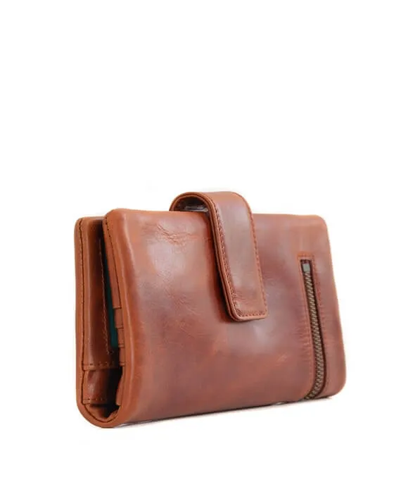 Zemp Carlene 15 CC Wallet | Chestnut