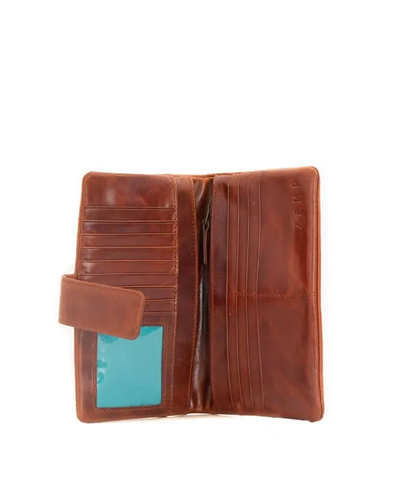 Zemp Carlene 15 CC Wallet | Chestnut